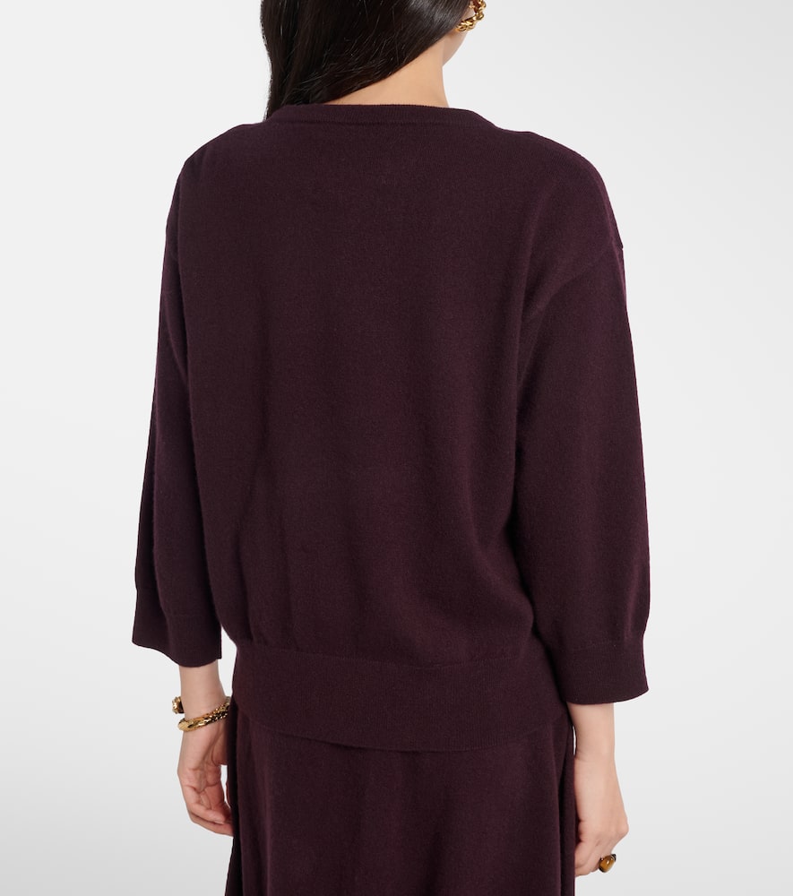Extreme Cashmere Jewel Cashmere Sweater In Brown