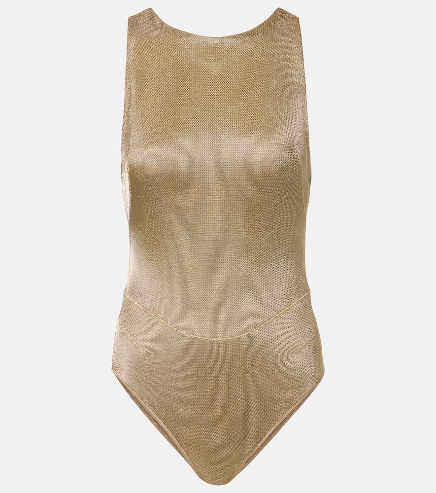 Alaïa Alaïa Lamé bodysuit　アライア ラメ ボディスーツ