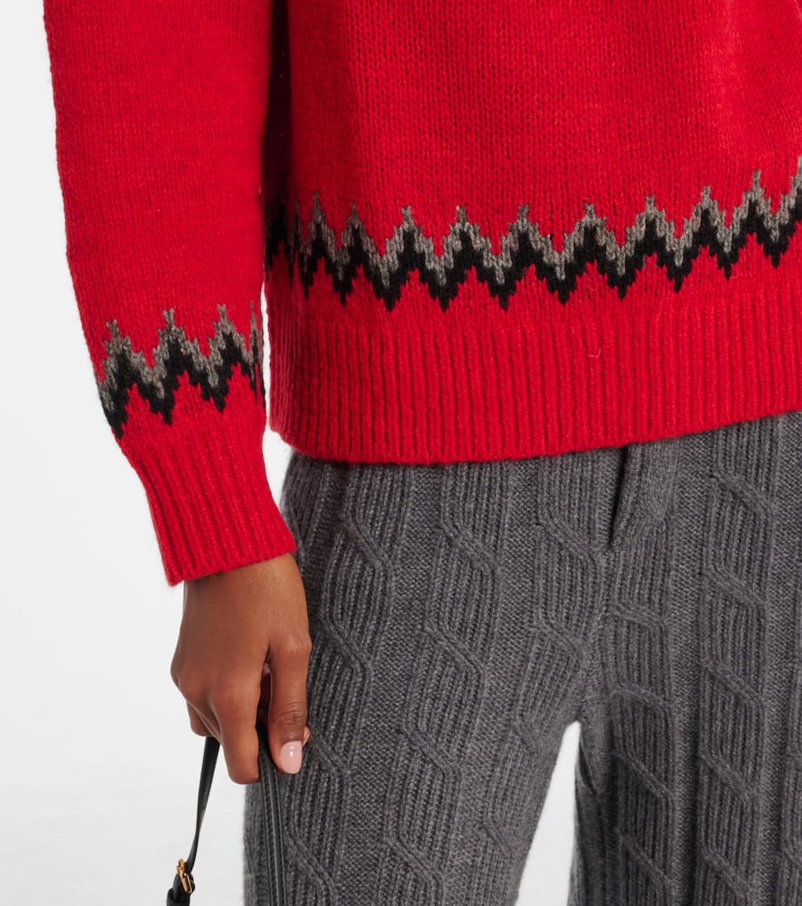 Polo Ralph Lauren Wool Turtneleck Sweater In Multi