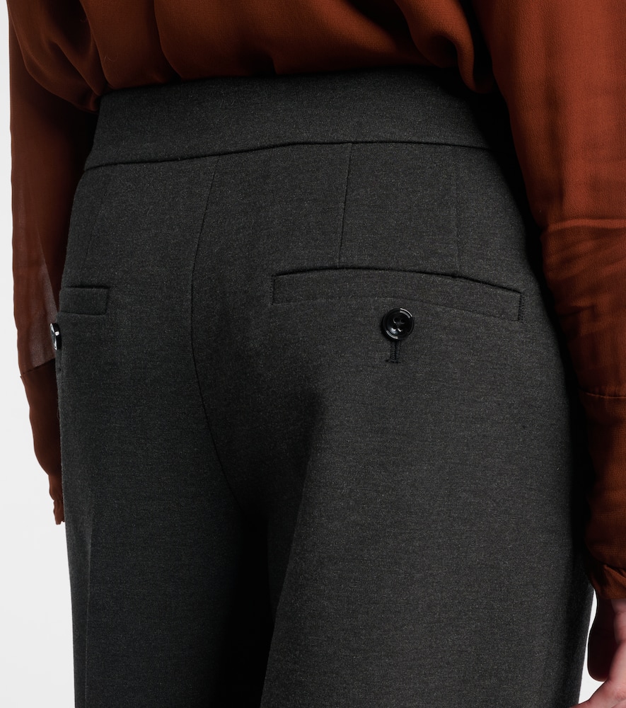 Dorothee Schumacher Emotional Essence Jersey Wide-leg Pants In Gray