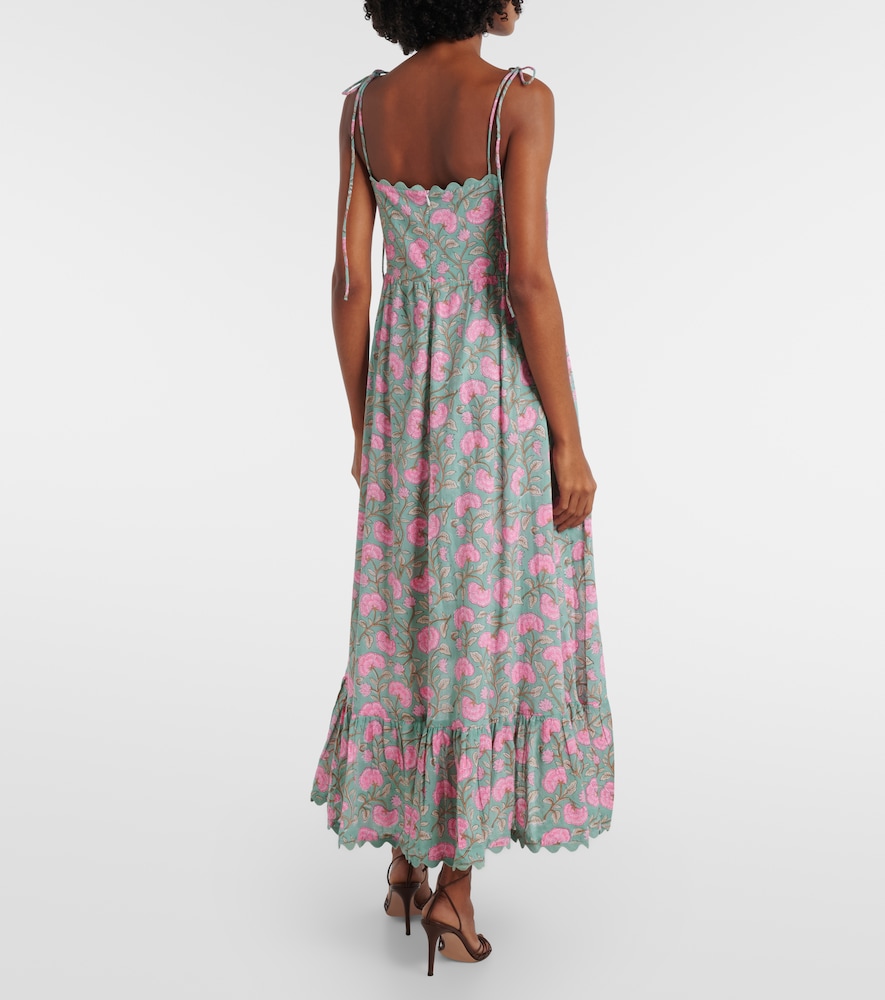  Juliet Dunn Juliet Dunn Midikleid Aus Baumwolle 