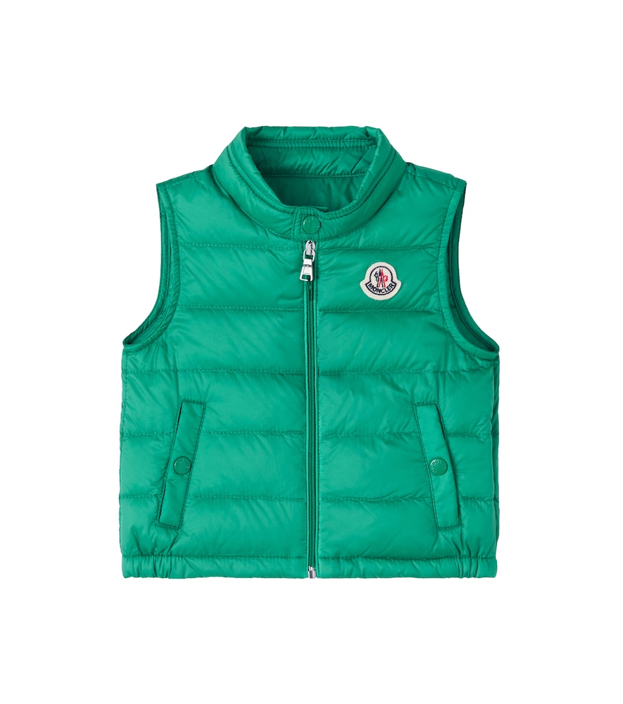 Moncler Enfant Green Baby Amaury Down Vest M Size 18-24 - Mytheresa