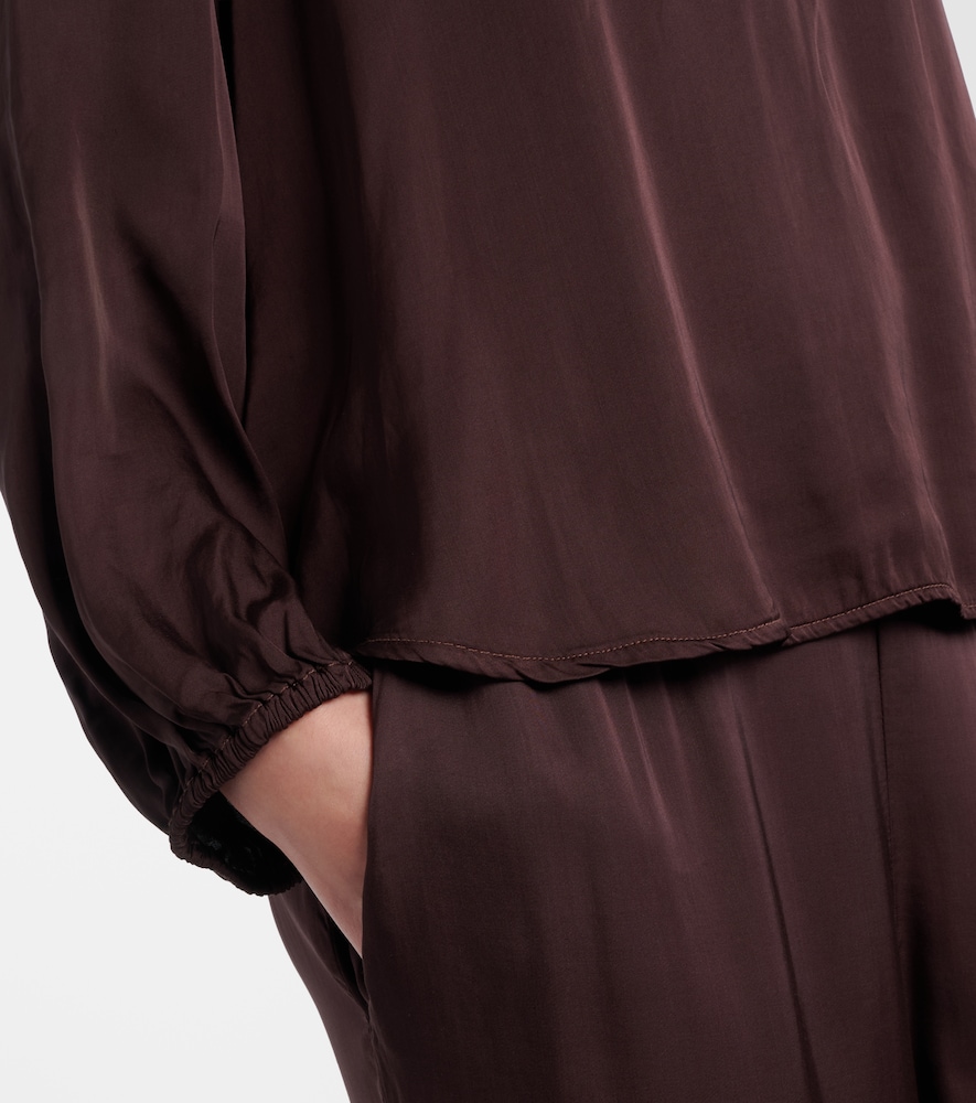  Velvet Velvet Lyla Satin Blouse 