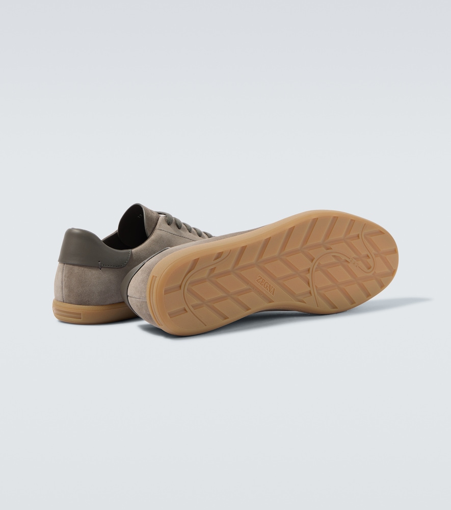  Zegna Zegna Sneakers 232 Aus Veloursleder 