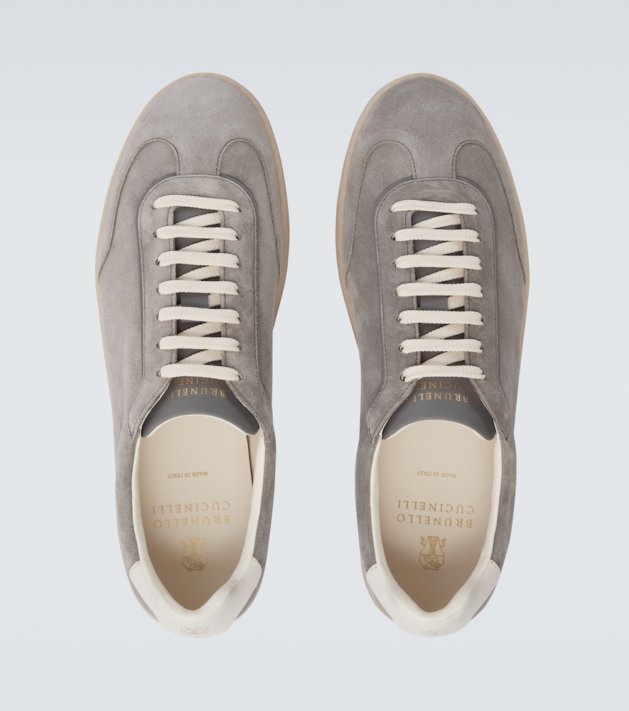  Brunello Cucinelli Brunello Cucinelli Sneakers Aus Veloursleder 