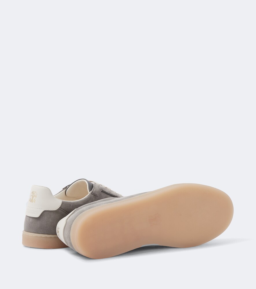  Brunello Cucinelli Brunello Cucinelli Sneakers Aus Veloursleder 
