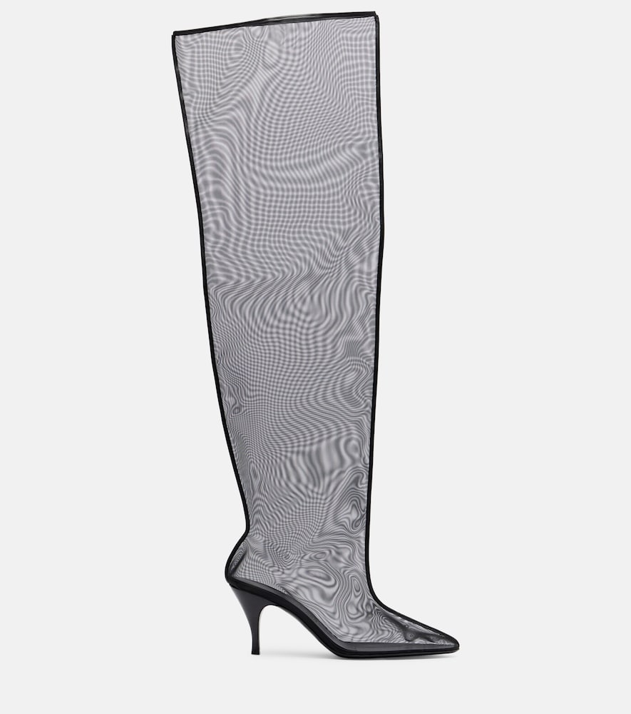Drawing A Blank 80 Knee-High Boots