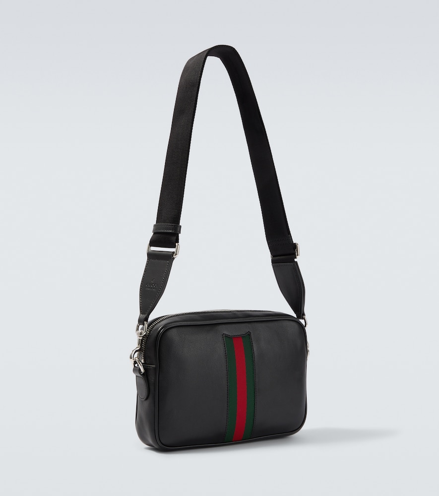  Gucci Gucci Crossbody Bag Web trademark small Aus Leder 