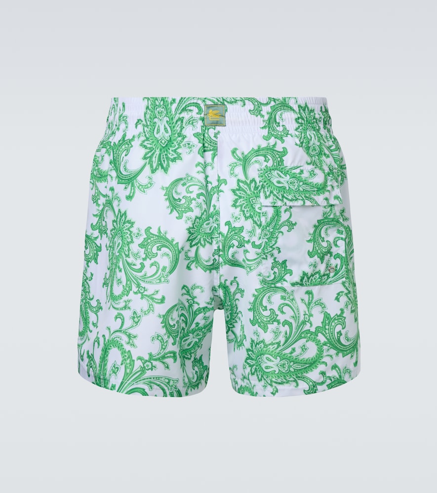  Etro Etro Paisley Swim Trunks 