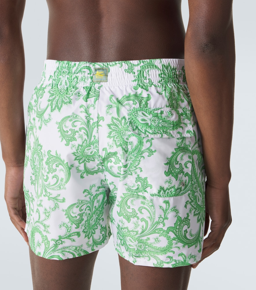  Etro Etro Paisley Swim Trunks 