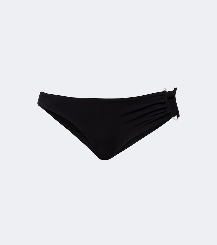 Christopher Esber Gathered Bikini Bottoms In Black