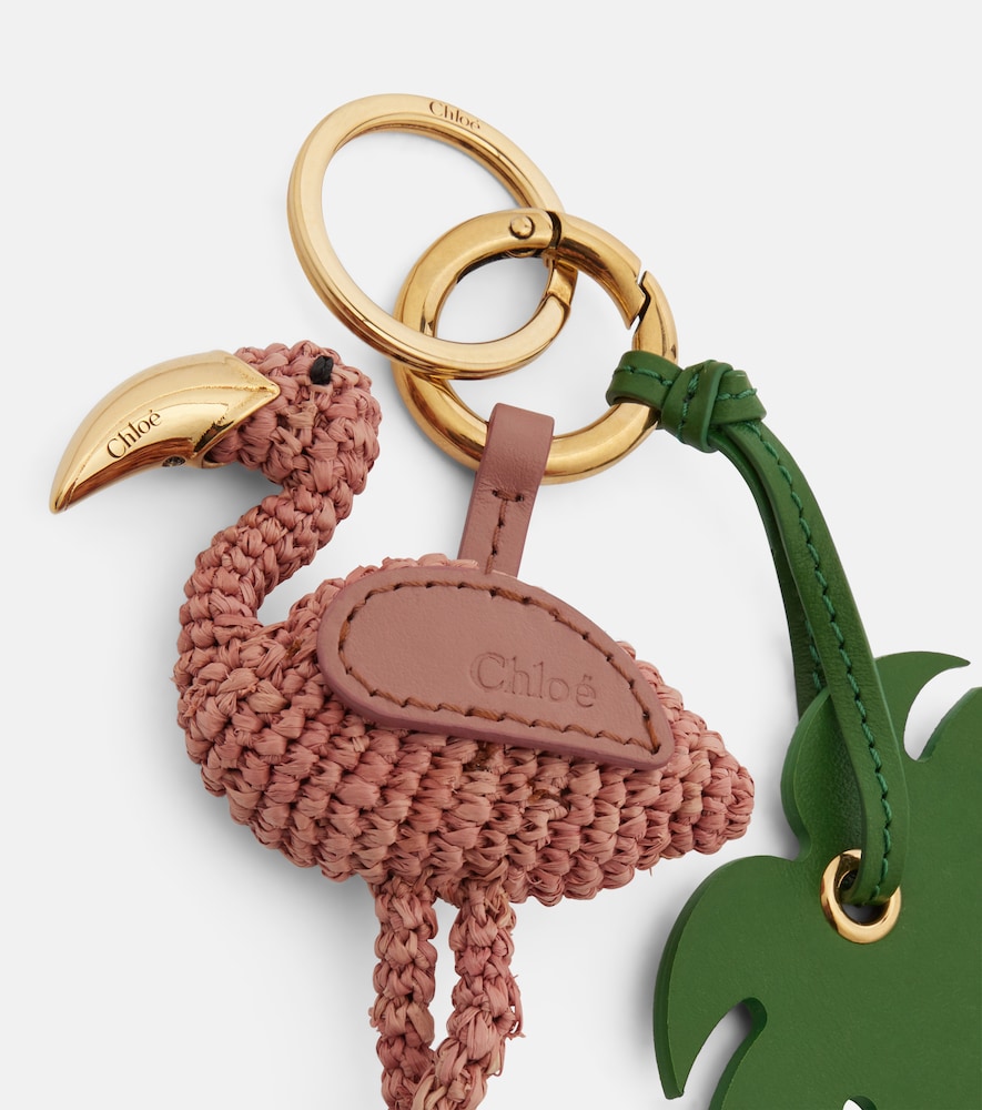  Chloe Chloé Schlüsselanhänger Chloé Symbols Flamingo 