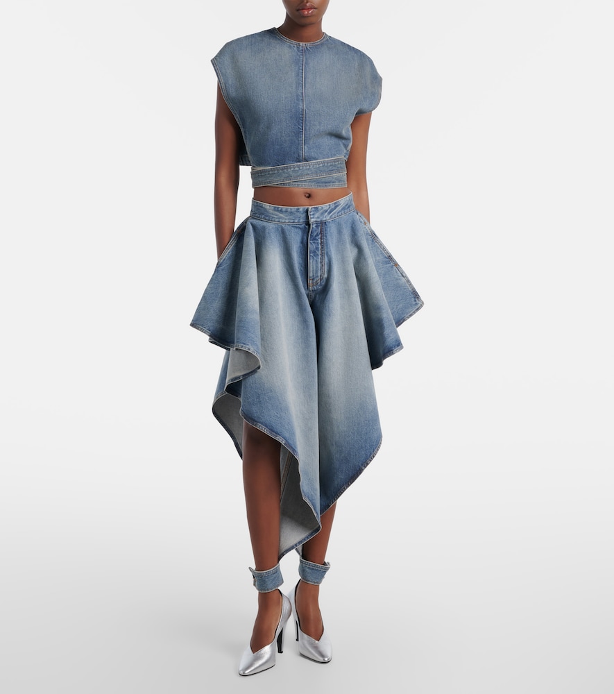 Alaia Alaïa Draped tapered jeans | Thumbnail 5 Alaia Alaïa Draped tapered jeans | Thumbnail 5