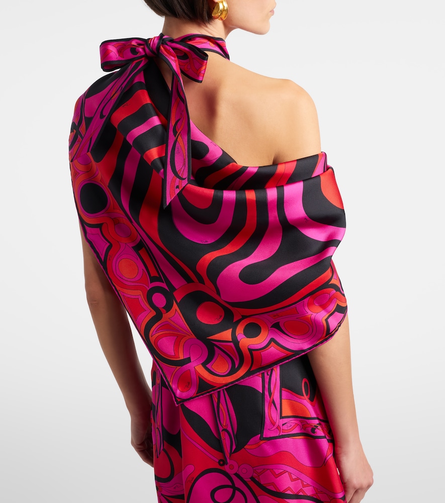 Pucci Iride silk twill scarf
