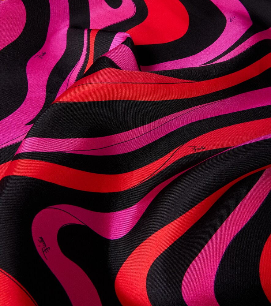  Pucci Pucci Tuch Iride Aus Seiden-twill 