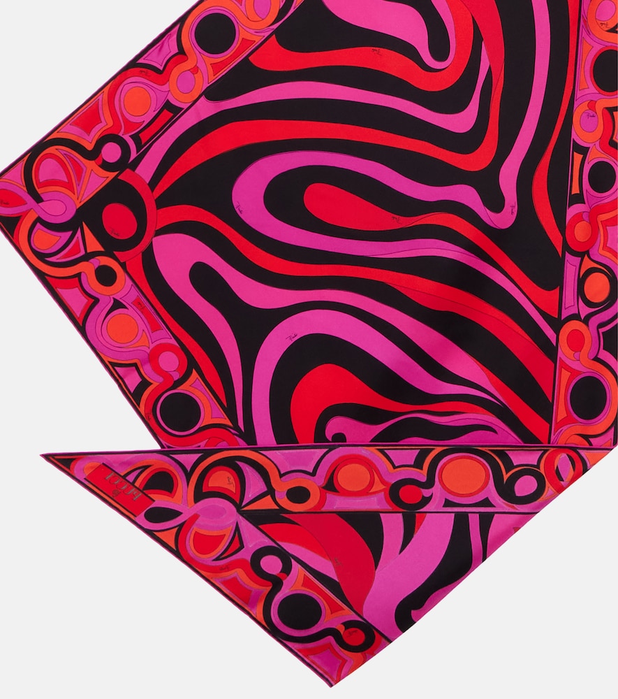  Pucci Pucci Tuch Iride Aus Seiden-twill 