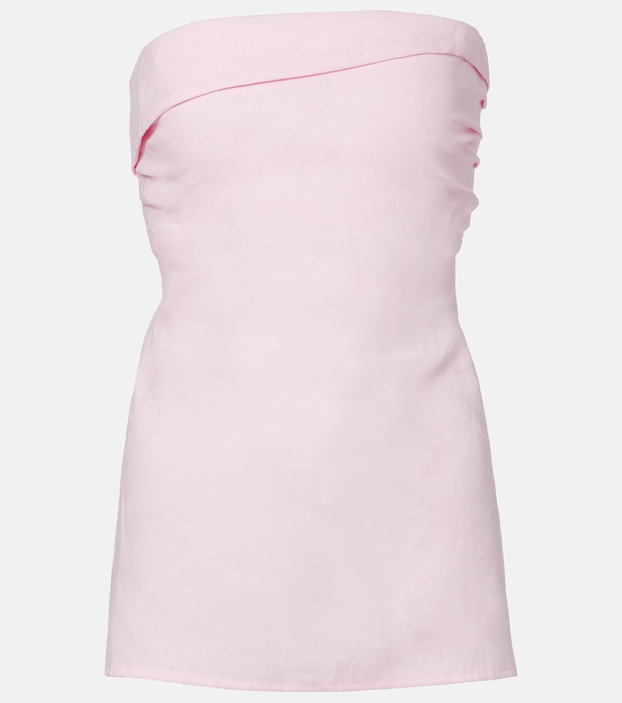Boe Linen Bustier Top