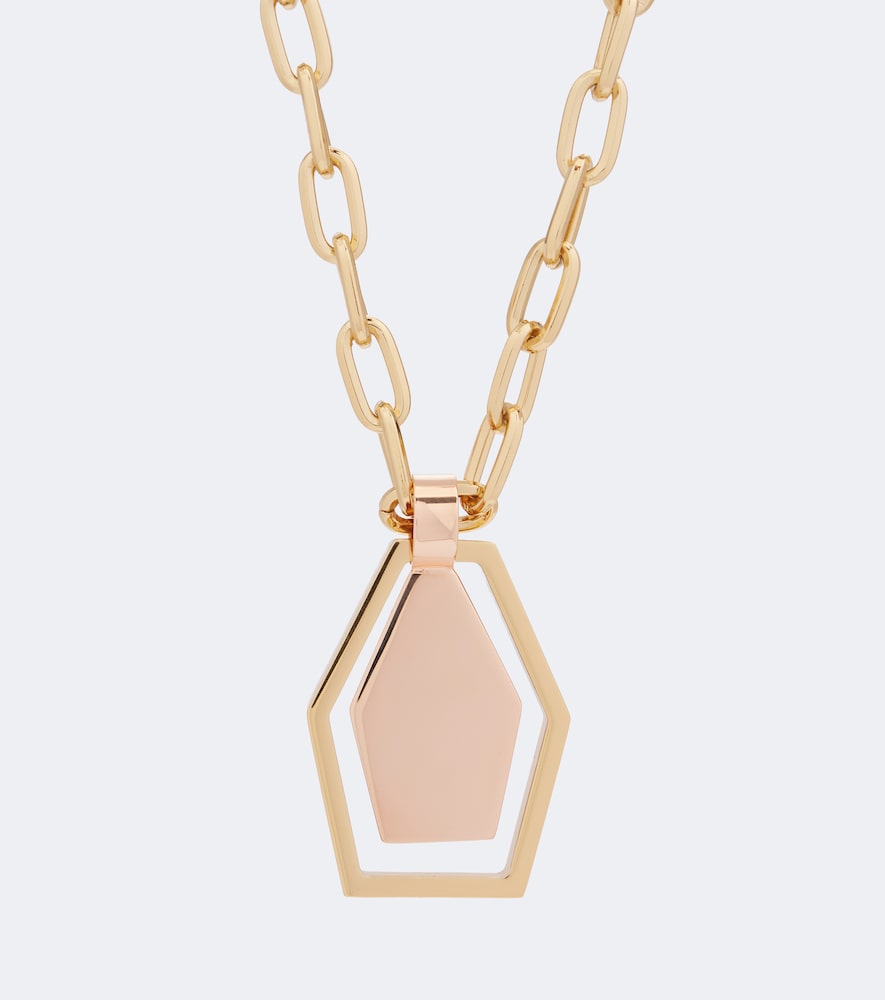 Collana Swinging Portal placcata oro