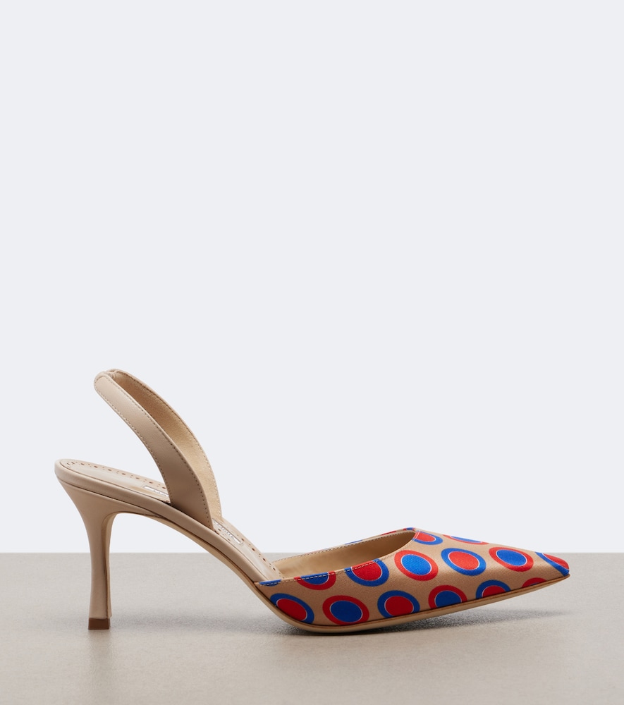 Carolyne Polka-Dot Slingback