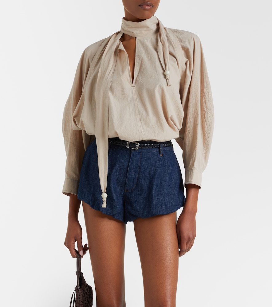 Frame The Shell denim shorts