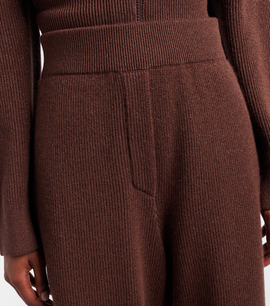  Brunello Cucinelli Brunello Cucinelli Cashmere-blend Straight Pants 