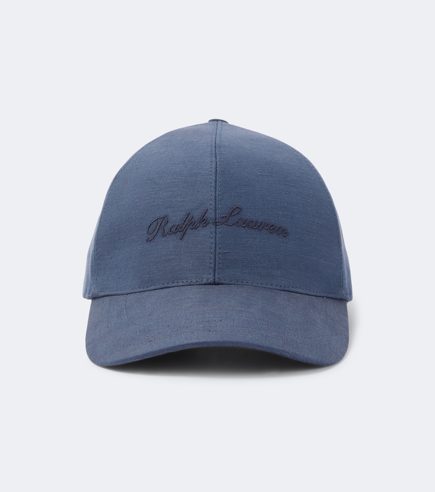 Baseballcap aus Seide und Leinen