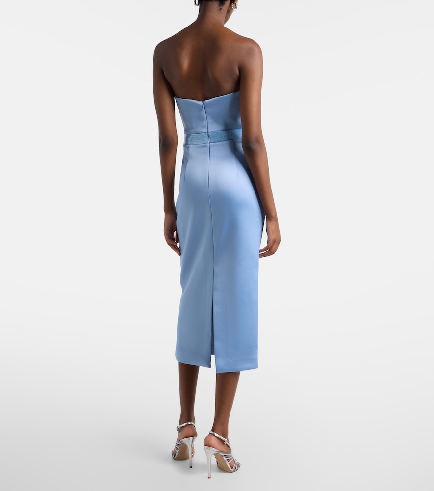  Rebecca Vallance Rebecca Vallance Bustier-kleid Kai Aus Satin 
