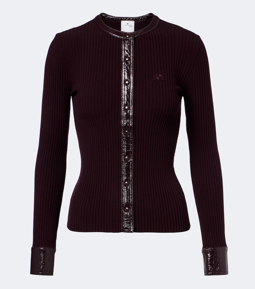 Courrges Cardigan en maille ctele 750 €