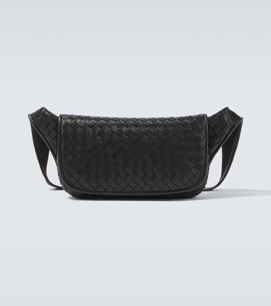 Gürteltasche Veneto Intrecciato aus Leder