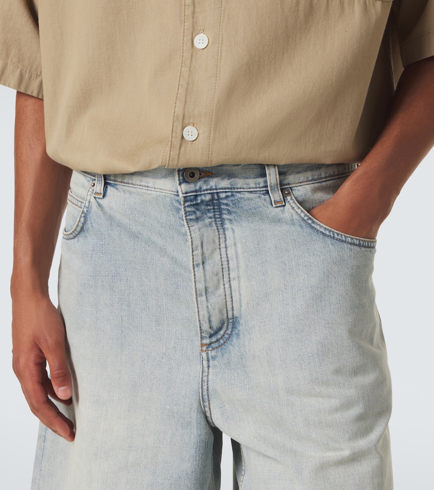 Anagram Denim Shorts