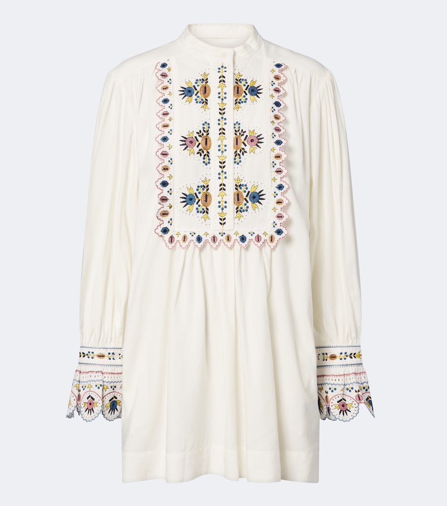 Marant Etoile Robe Merva à broderies
