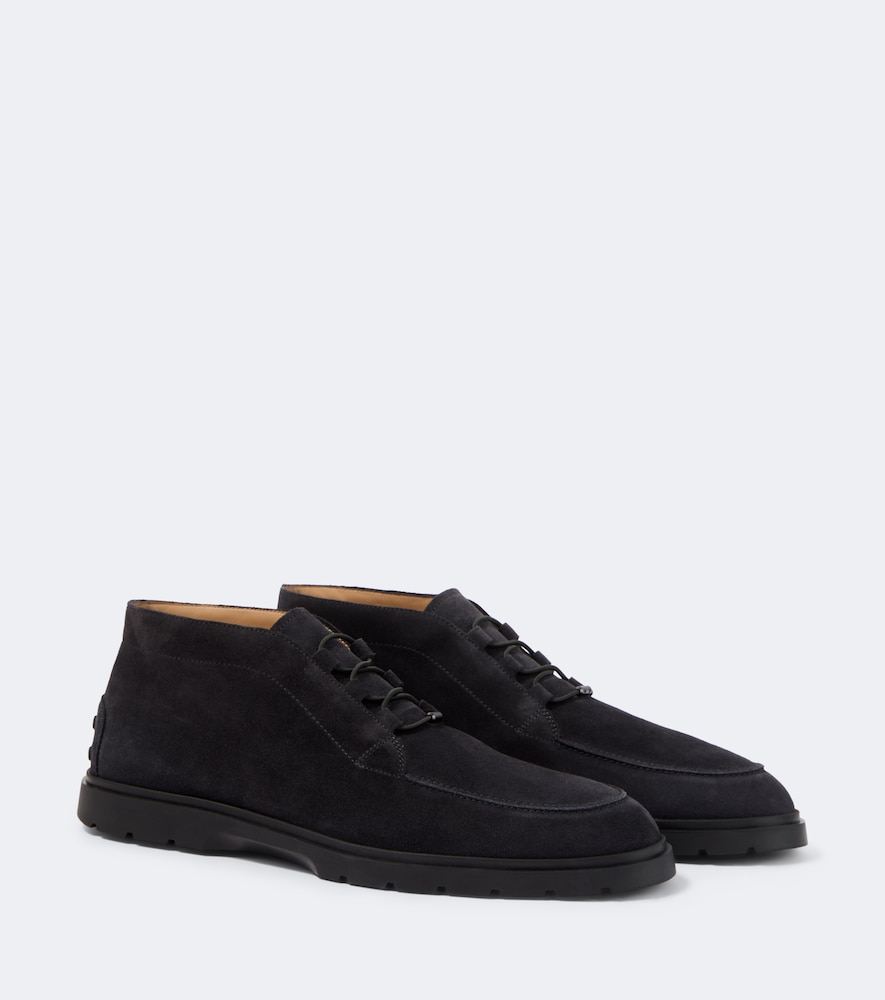 Tod's Men's Grey Suede Desert Boots UK Size 9.5 - Mytheresa