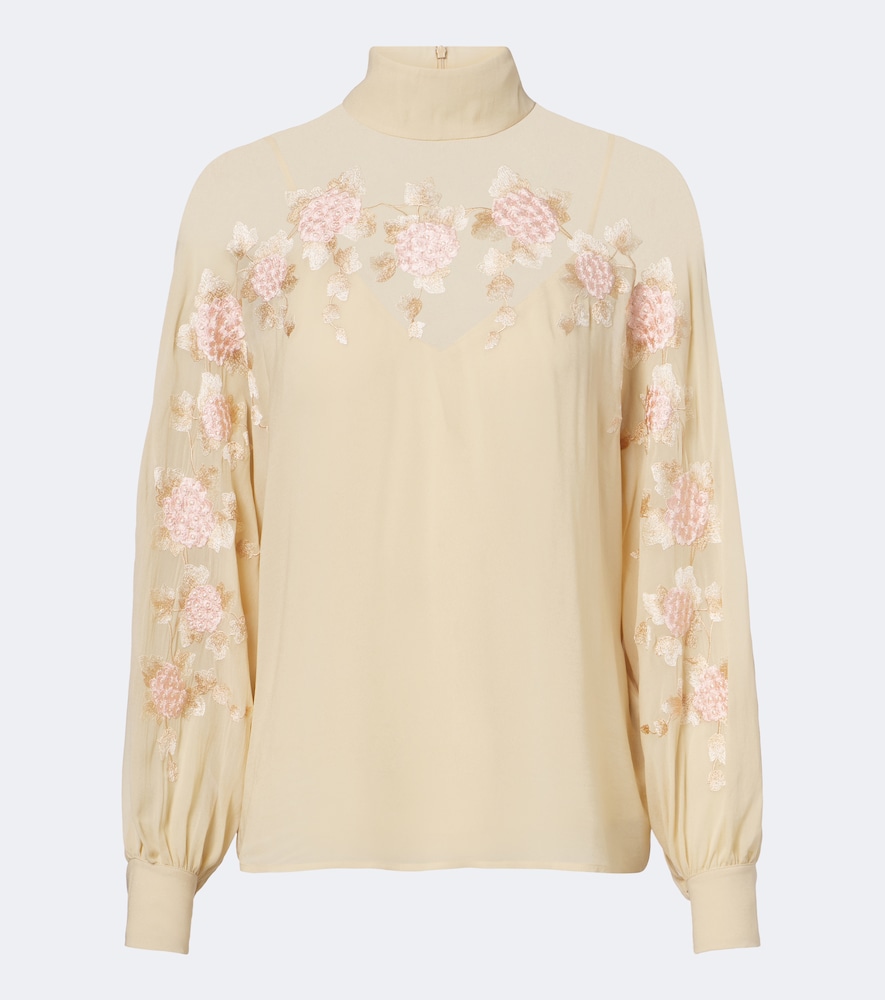 Blusa Valiant con ricamo