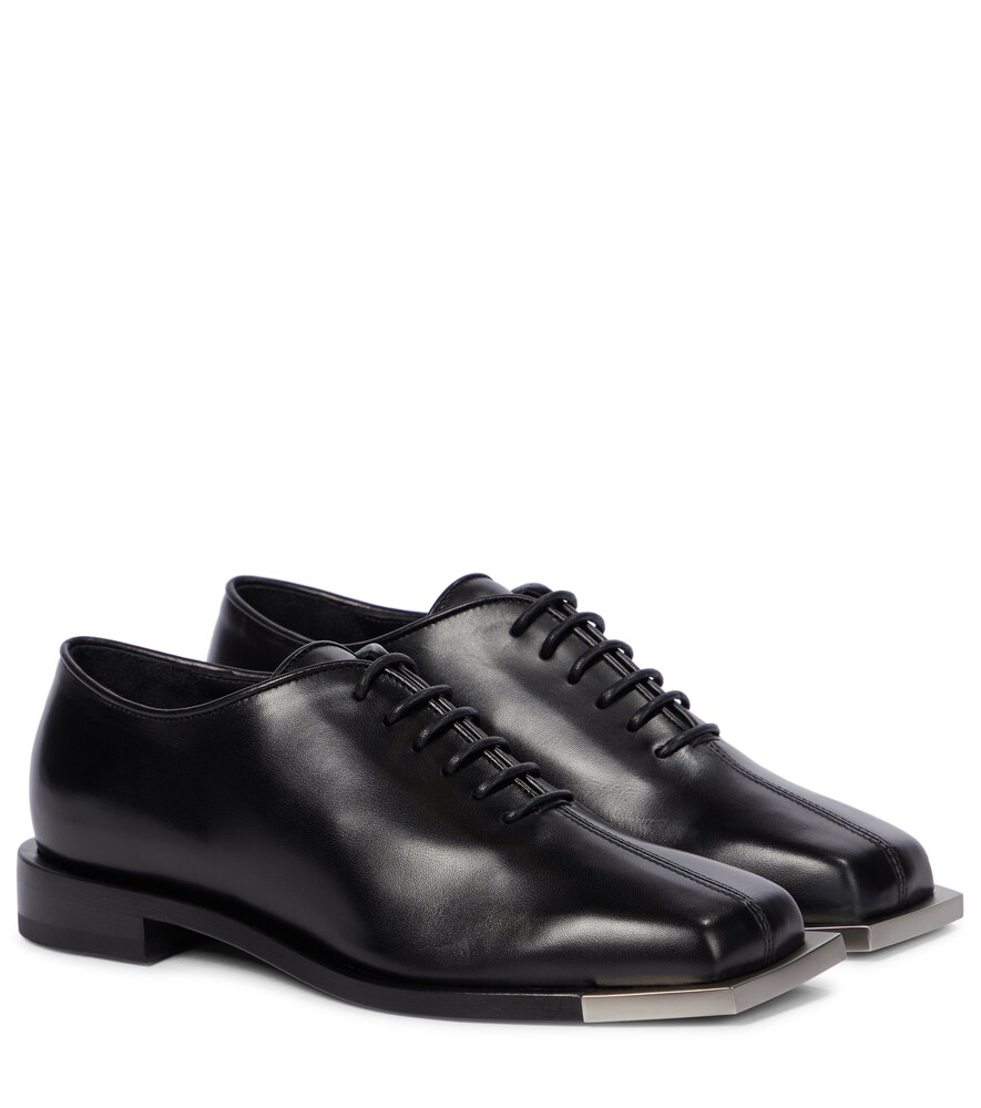 Peter Do Metal-tip Lace-up Shoes In Black | ModeSens