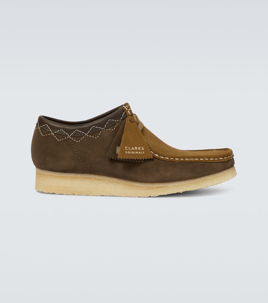 Wallabee suede boots