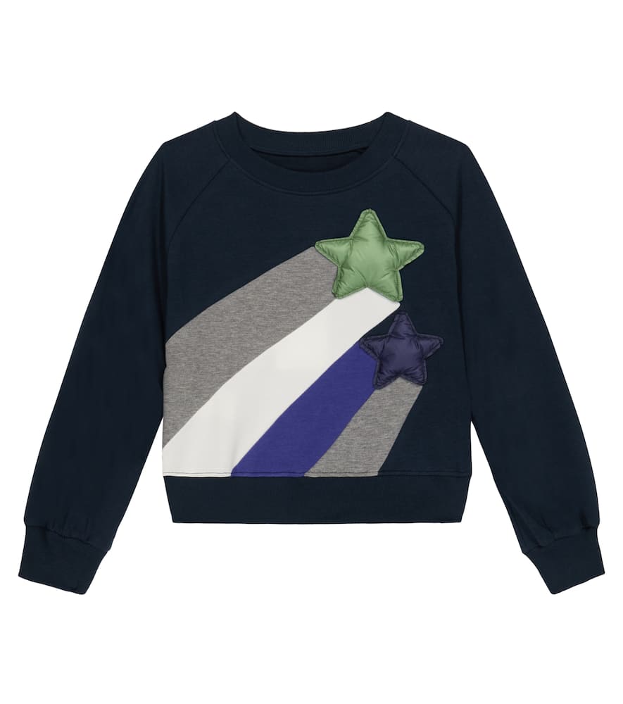 Il Gufo Appliqué cotton-blend sweatshirt