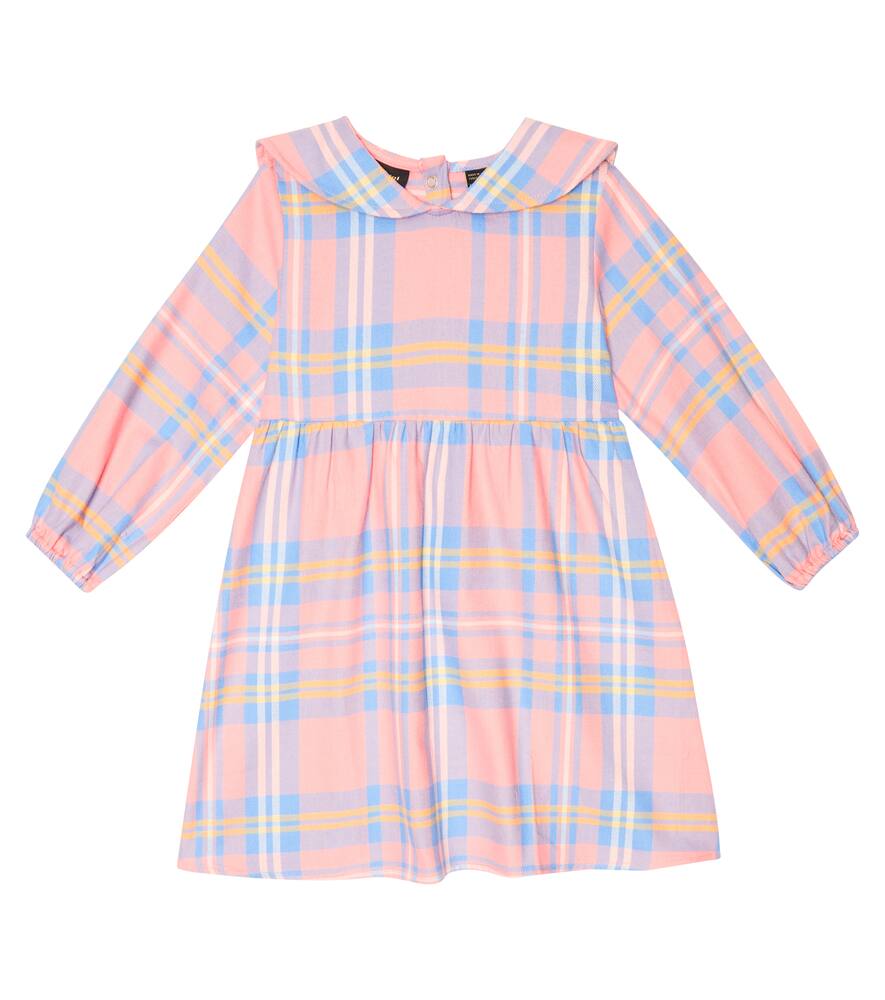 Mini Rodini Checked cotton flannel dress