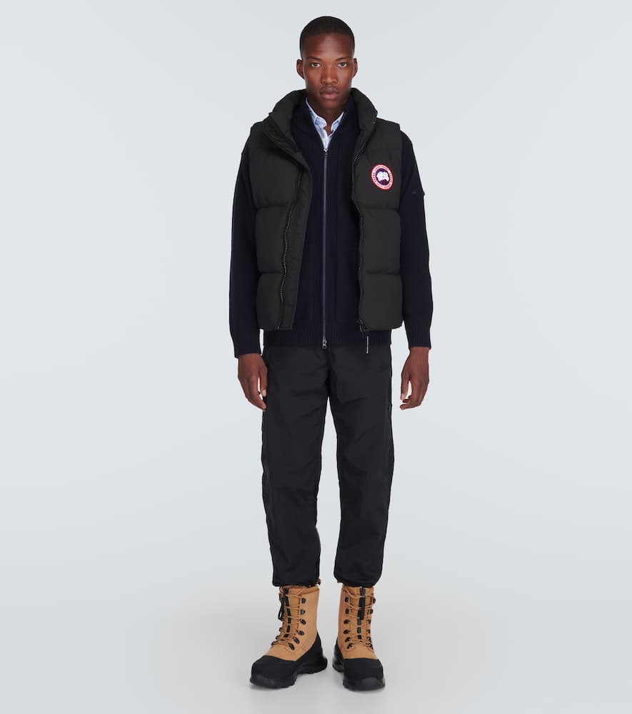 Canada Goose Lawrence Quilted Puffer Vest In Black | ModeSens