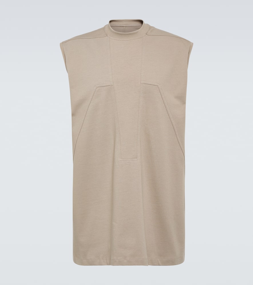Splintered Tarp cotton jersey tank top