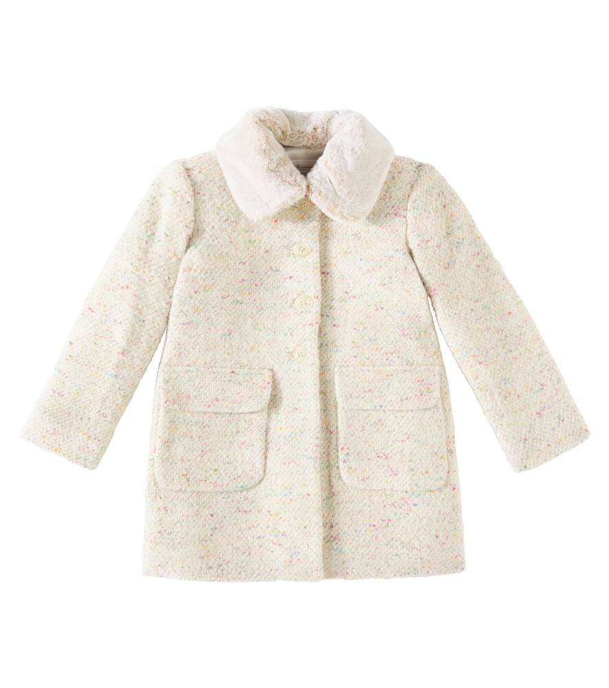 Bonpoint Gloriane wool and cotton-blend coat