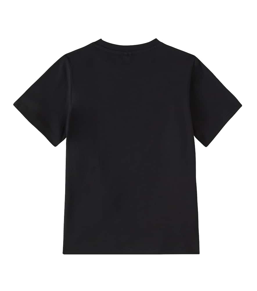 Stella Mccartney Printed Cotton Jersey T-shirt In Multicoloured