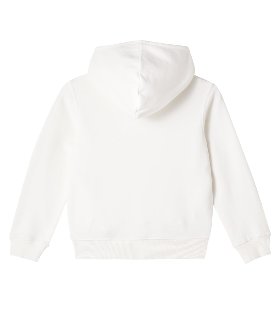  Bonpoint Bonpoint Tita Embroidered Cotton Fleece Hoodie 