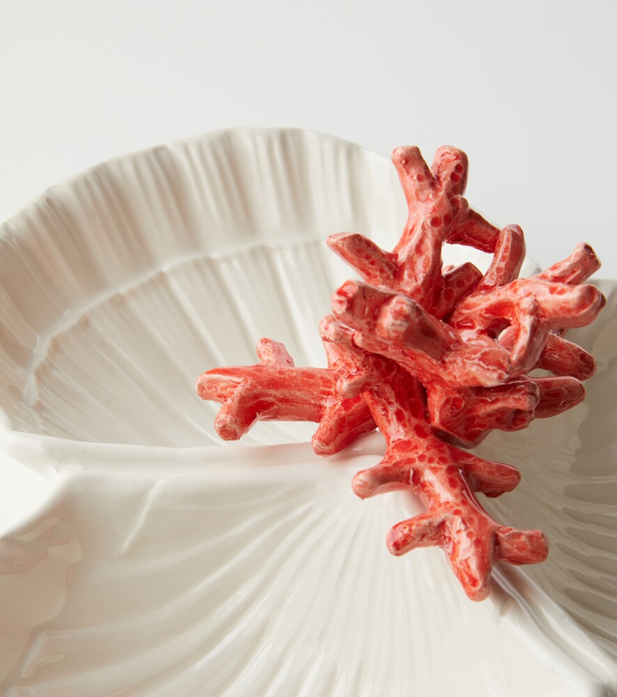  Les-ottomans Les-ottomans Coral Starter Plate 