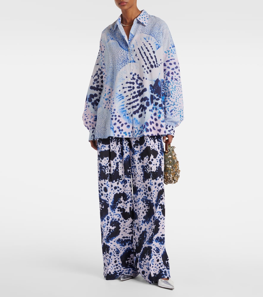  Dries Van Noten Dries Van Noten Bedrucktes Hemd Aus Baumwolle 