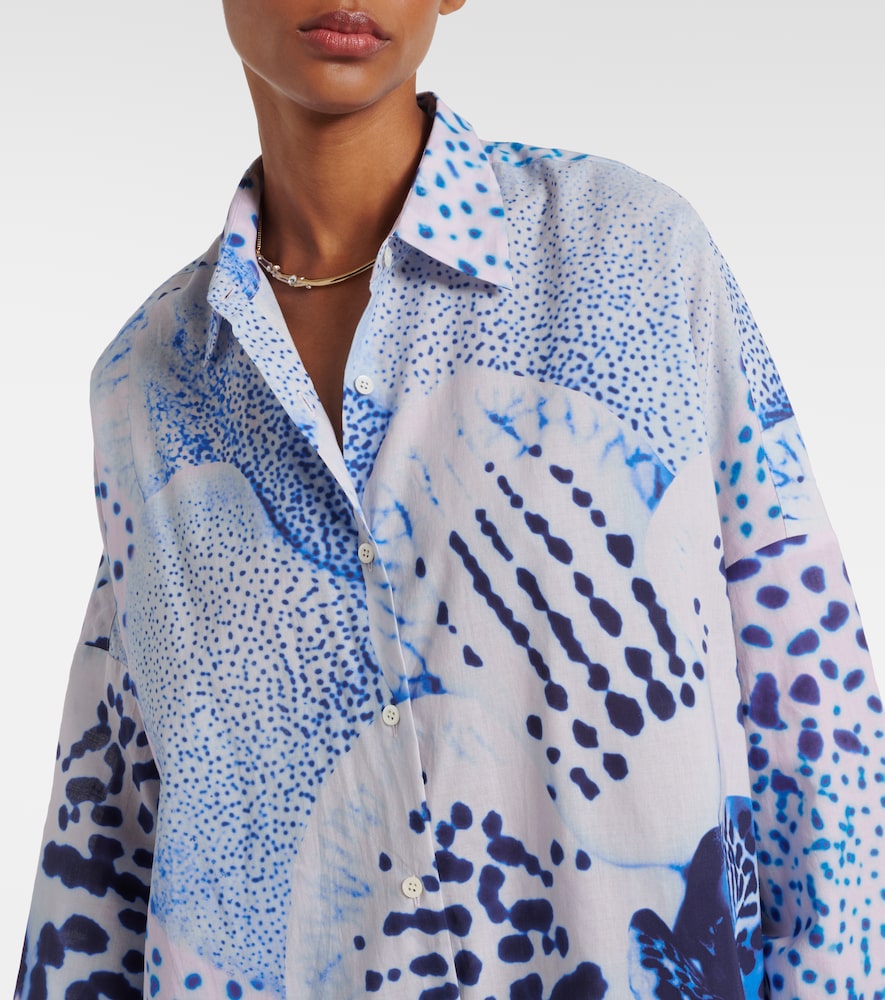  Dries Van Noten Dries Van Noten Bedrucktes Hemd Aus Baumwolle 