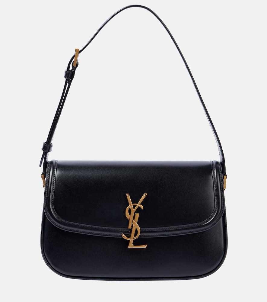 Saint Laurent Solferino Small Leather Shoulder Bag