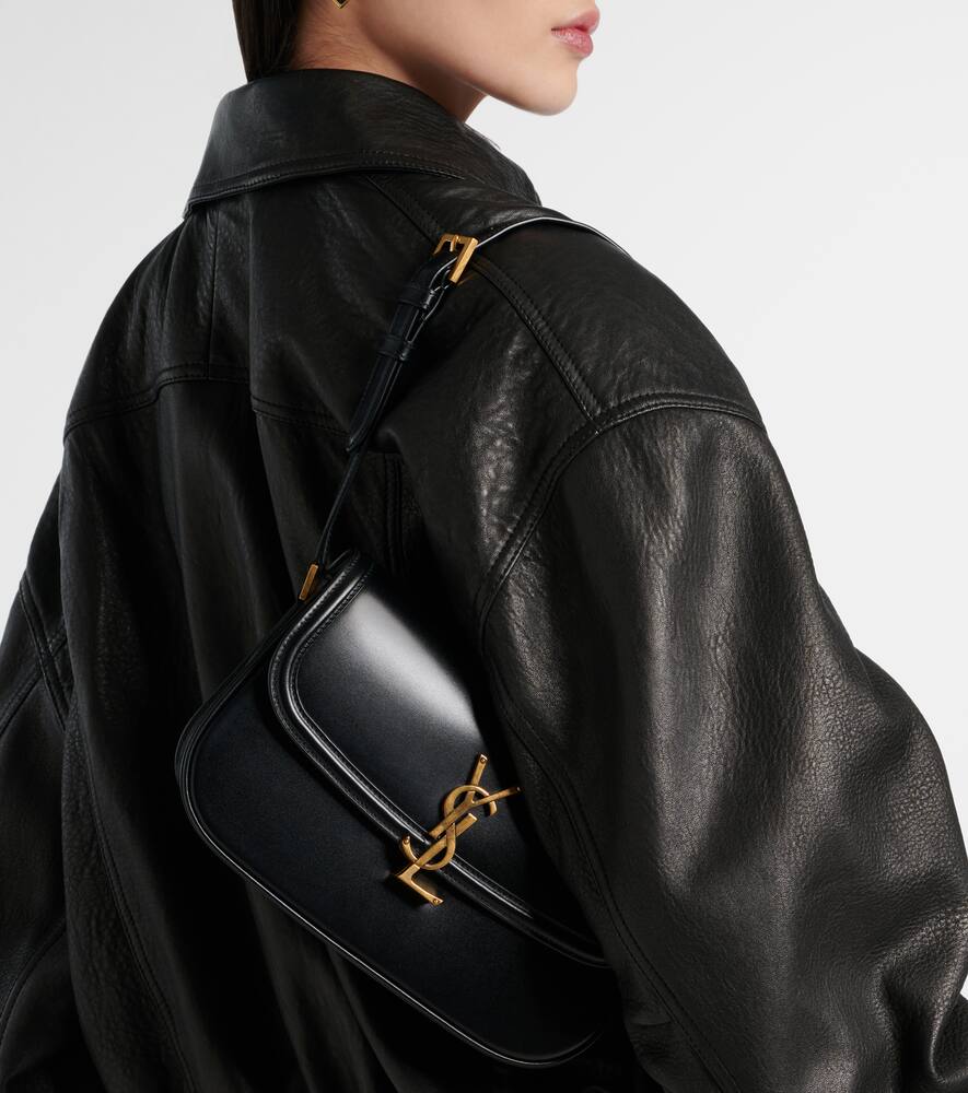 Saint Laurent Solferino Small Leather Shoulder Bag