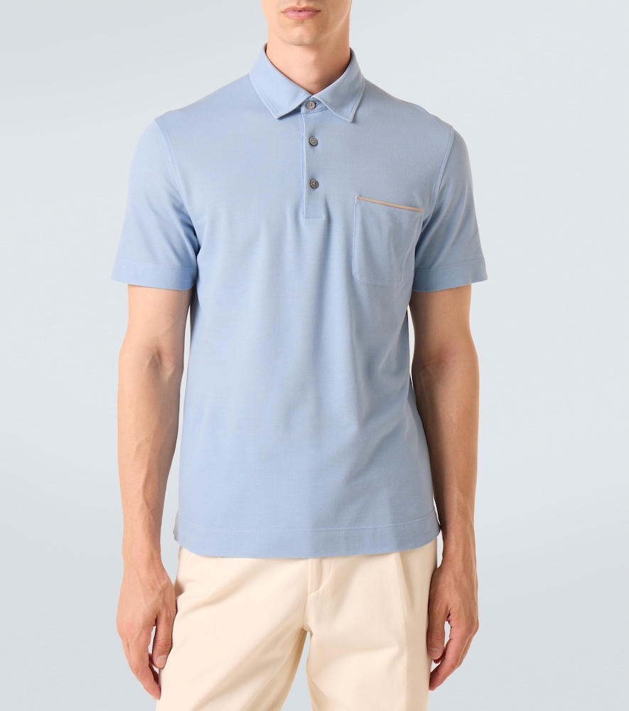 Cotton Piqué Polo Shirt