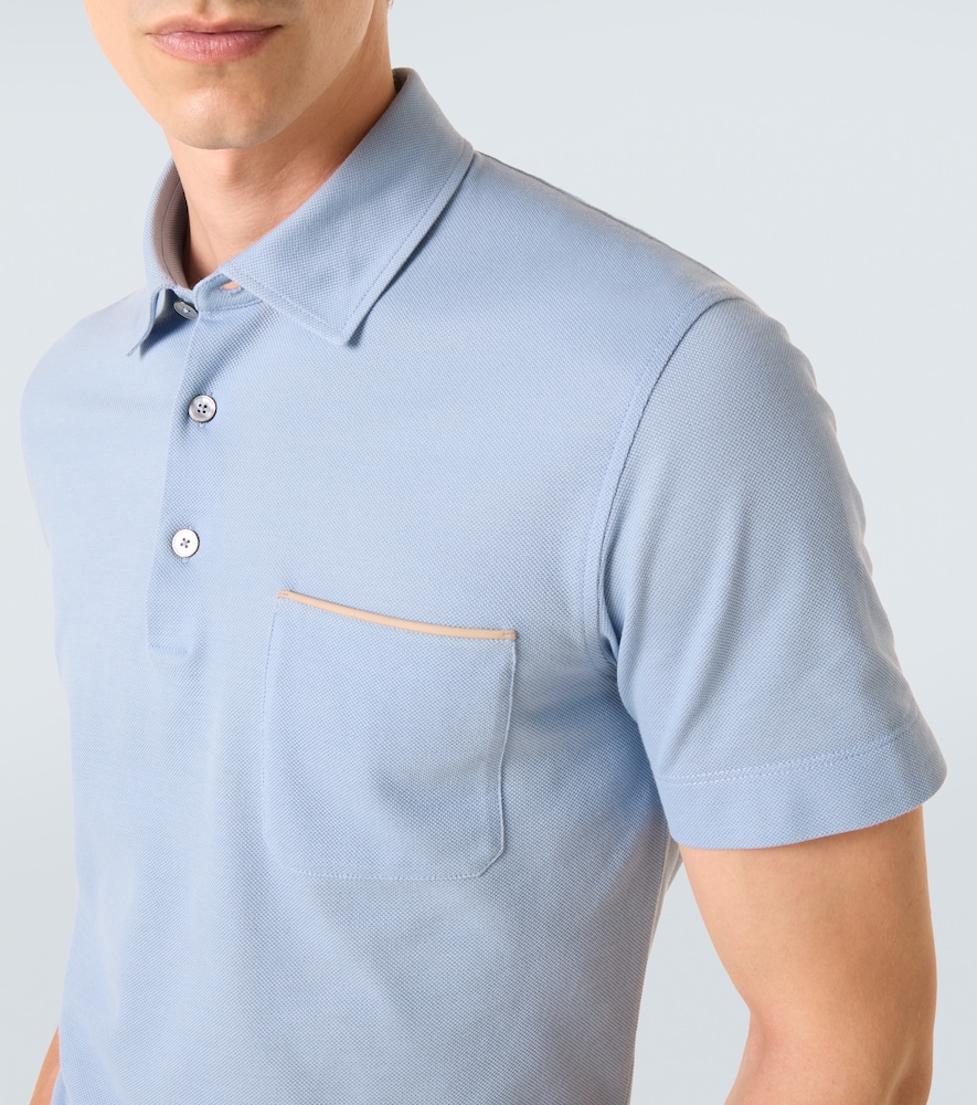 Cotton Piqué Polo Shirt