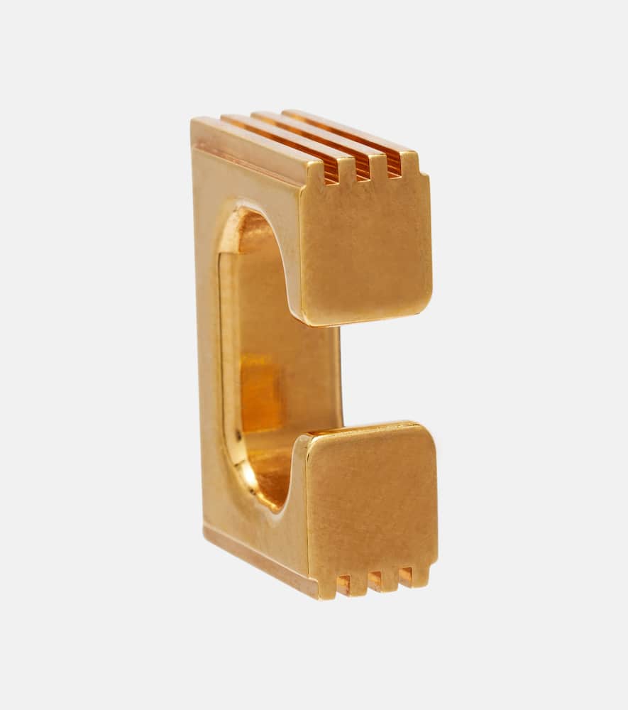 Khaite Empire 18kt Gold-plated Ear Cuffs In Gold